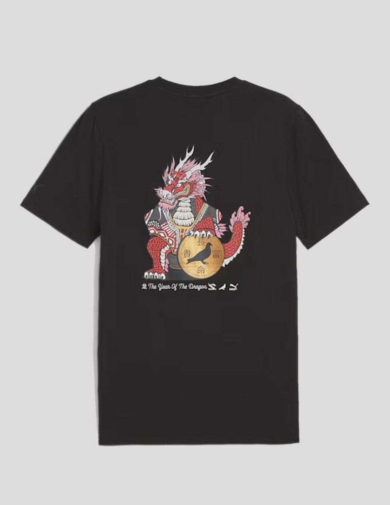PUMA x graffetta grafica tee puma nero